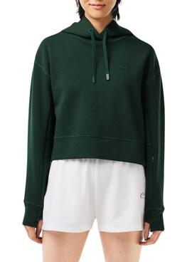 Sudadera Lacoste Jogger Verde Para Mujer