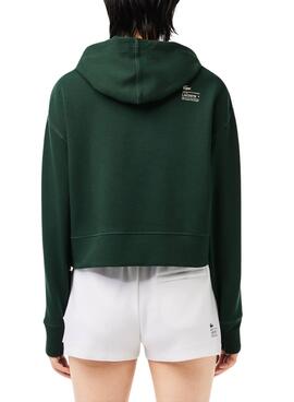 Sudadera Lacoste Jogger Verde Para Mujer