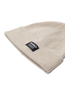 Gorro Ecoalf Wool Beige Para Mujer