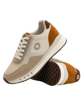 Zapatillas Ecoalf Cervino Beige Para Mujer