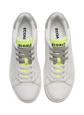 Zapatillas Ecoalf Marcos Blanco Amarillo Hombre