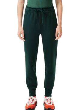 Pantalón Lacoste Jogger Verde Para Mujer