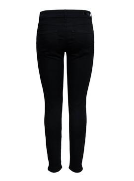 Pantalon Vaquero Only Carmen Negro Mujer