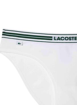 Braguita Lacoste Heritage Culotte Blanco Mujer