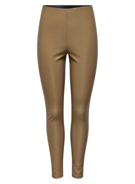 Pantalón Only Dana Beige Para Mujer