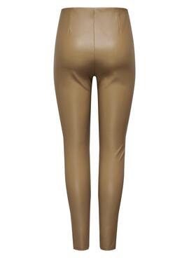 Pantalón Only Dana Beige Para Mujer