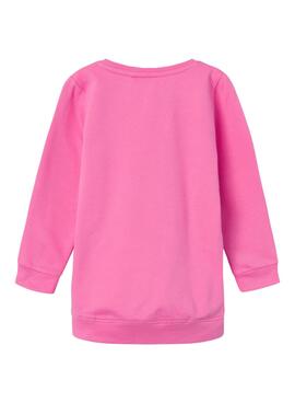 Sudadera Name It Liva Rosa Para Niña