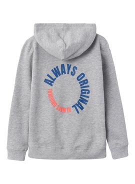 Sudadera Name It Lucas Gris Para Niño