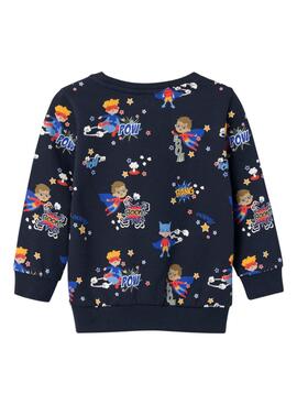 Sudadera Name It Ludvig Marino Para Niño