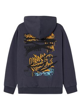 Sudadera Name It Ohatte Marino Para Niño