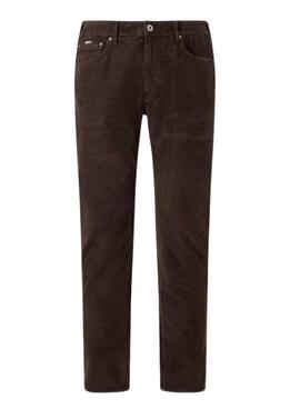 Pantalones Pepe Jeans Stanley Marrón Para Hombre