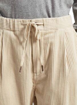 Pantalones Pepe Jeans Alban Pana Beige Para Hombre