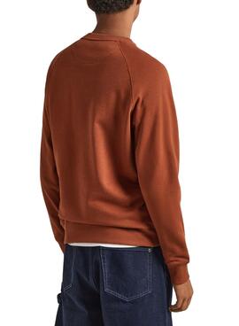 Sudadera Pepe Jeans Mun Naranja Para Hombre