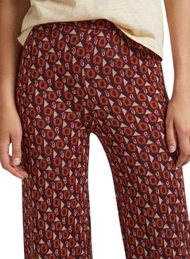 Pantalones Pepe Jeans Elle Jacquard Para Mujer