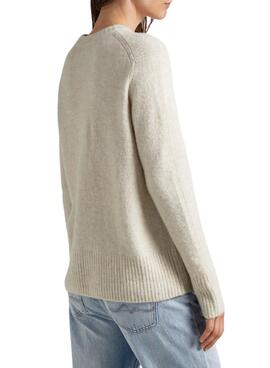 Jersey Pepe Jeans Denisse Beige Para Mujer