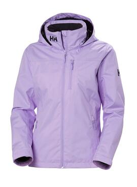 Chaqueta Helly Hansen Midlayer Crew Morado Mujer