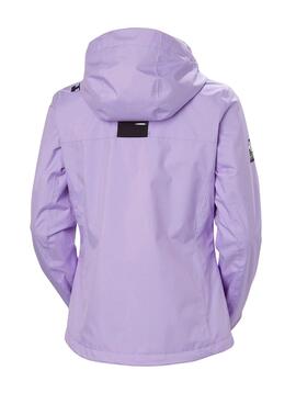 Chaqueta Helly Hansen Midlayer Crew Morado Mujer