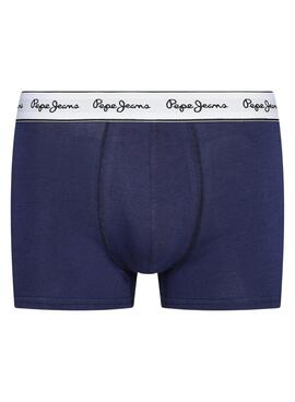 Pack 3 Bóxers Pepe Jeans Allover Logo Para Hombre