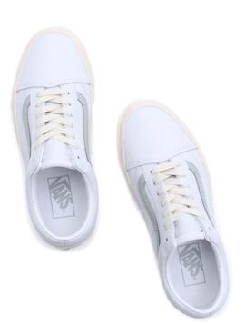 Zapatillas Vans UA Old Skool Blanco Para Mujer