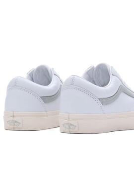 Zapatillas Vans UA Old Skool Blanco Para Mujer