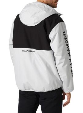 Chaqueta Helly Hansen Ervik Ins Rain Blanco Hombre