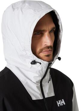 Chaqueta Helly Hansen Ervik Ins Rain Blanco Hombre