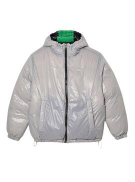 Chaqueta Lacoste Reversible Marino Para Hombre