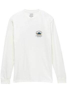 Sudadera Vans Turtle Racer Blanco Para Hombre 