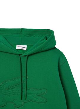 Sudadera Lacoste Basic XL Verde Hombre Mujer