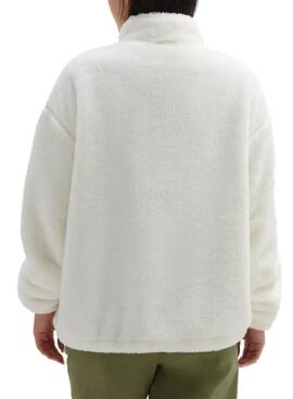 Chaqueta Vans Pioneer Mock Blanco Para Mujer