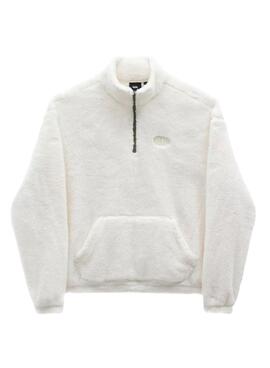 Chaqueta Vans Pioneer Mock Blanco Para Mujer