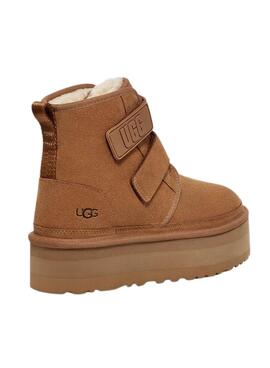 Botas UGG Neumel Platform Chestnut Para Mujer