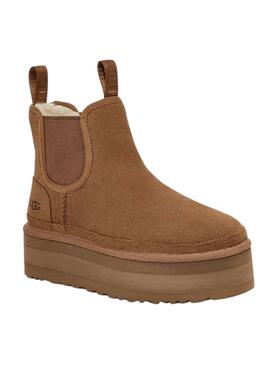 Botas UGG Neumel Platform Chelsea Chestnut