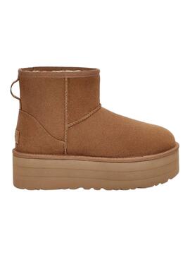 Botas UGG Classic Mini Platform Chestnut Mujer