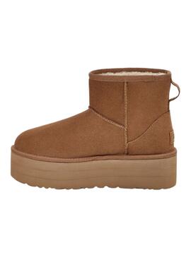 Botas UGG Classic Mini Platform Chestnut Mujer