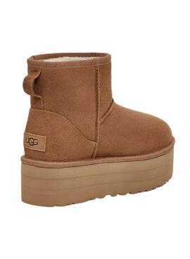 Botas UGG Classic Mini Platform Chestnut Mujer