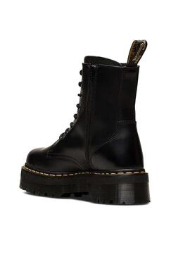 Botas Dr Martens Retro Jadon 8 EYE Negro Mujer