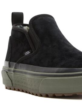 Zapatillas Vans UA Mid Slip Negro Para Hombre