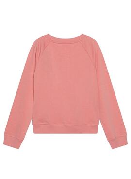 Sudadera Levis Key Item Rosa Para Niña