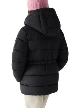 Chaqueta Ecoalf Solak Negro Para Niña