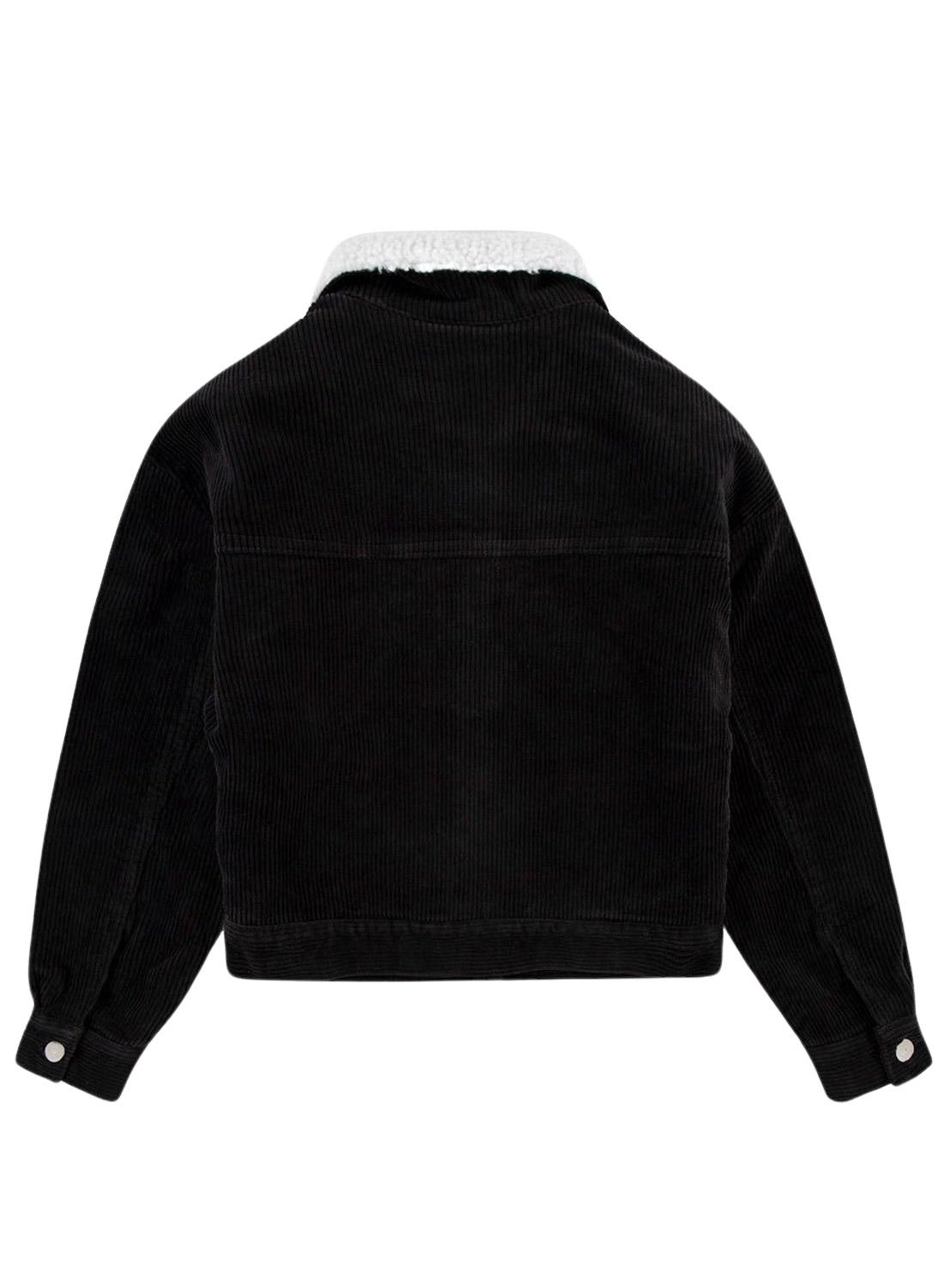 Cazadora Levis Baby Baggy Negro Para Mujer