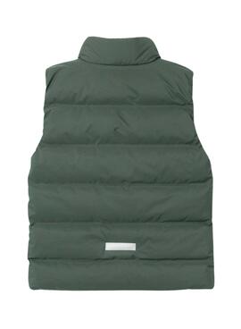 Chaleco Name It Mellow Puffer Verde Para Niño