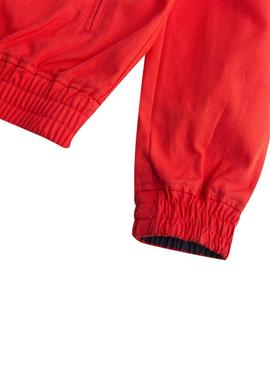 Cazadora Tommy Jeans Casual Cotton Rojo Hombre