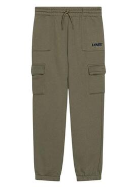 Pantalón Levis Utility Cargo Jogger Verde Niño