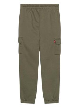 Pantalón Levis Utility Cargo Jogger Verde Niño