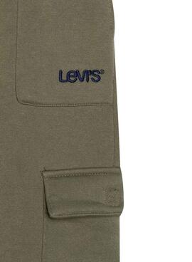 Pantalón Levis Utility Cargo Jogger Verde Niño