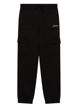 Pantalón Levis Utility Cargo Jogger Negro Niño