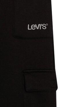 Pantalón Levis Utility Cargo Jogger Negro Niño