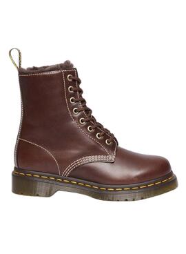 Botas Dr Martens 1460 Serena Marrón Para Mujer