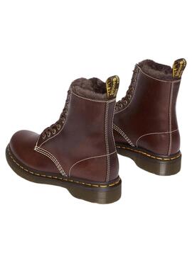 Botas Dr Martens 1460 Serena Marrón Para Mujer